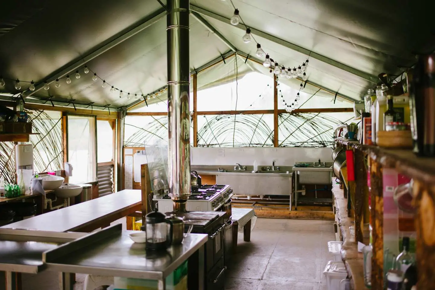 Communal cooking space